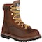 Georgia Boot Kids Kid's Insulated Waterproof Boot, 6.5 M, Leather, 6 in Height, Dark Brown G2048 - alternate 1